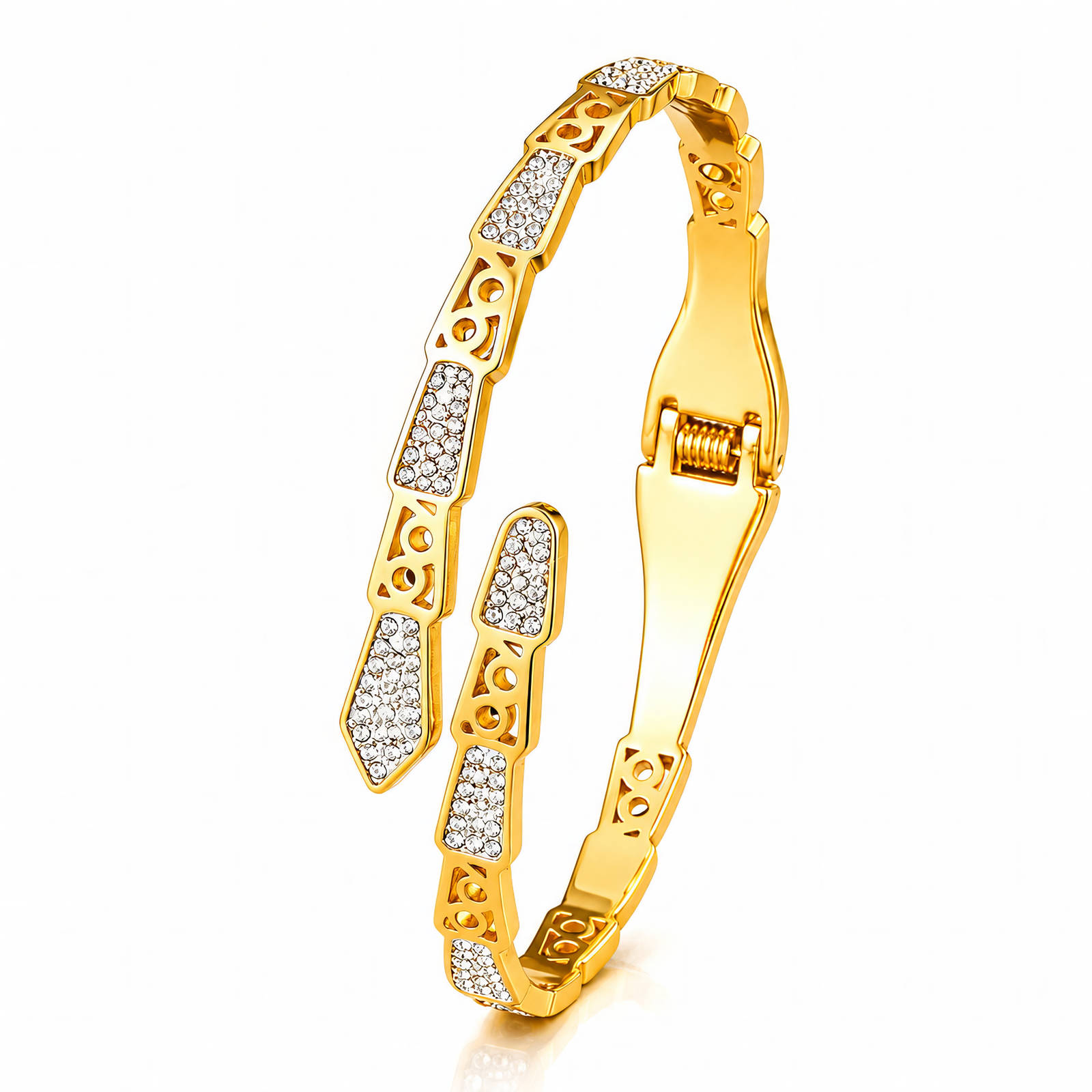 Golden Mosaic Bracelet