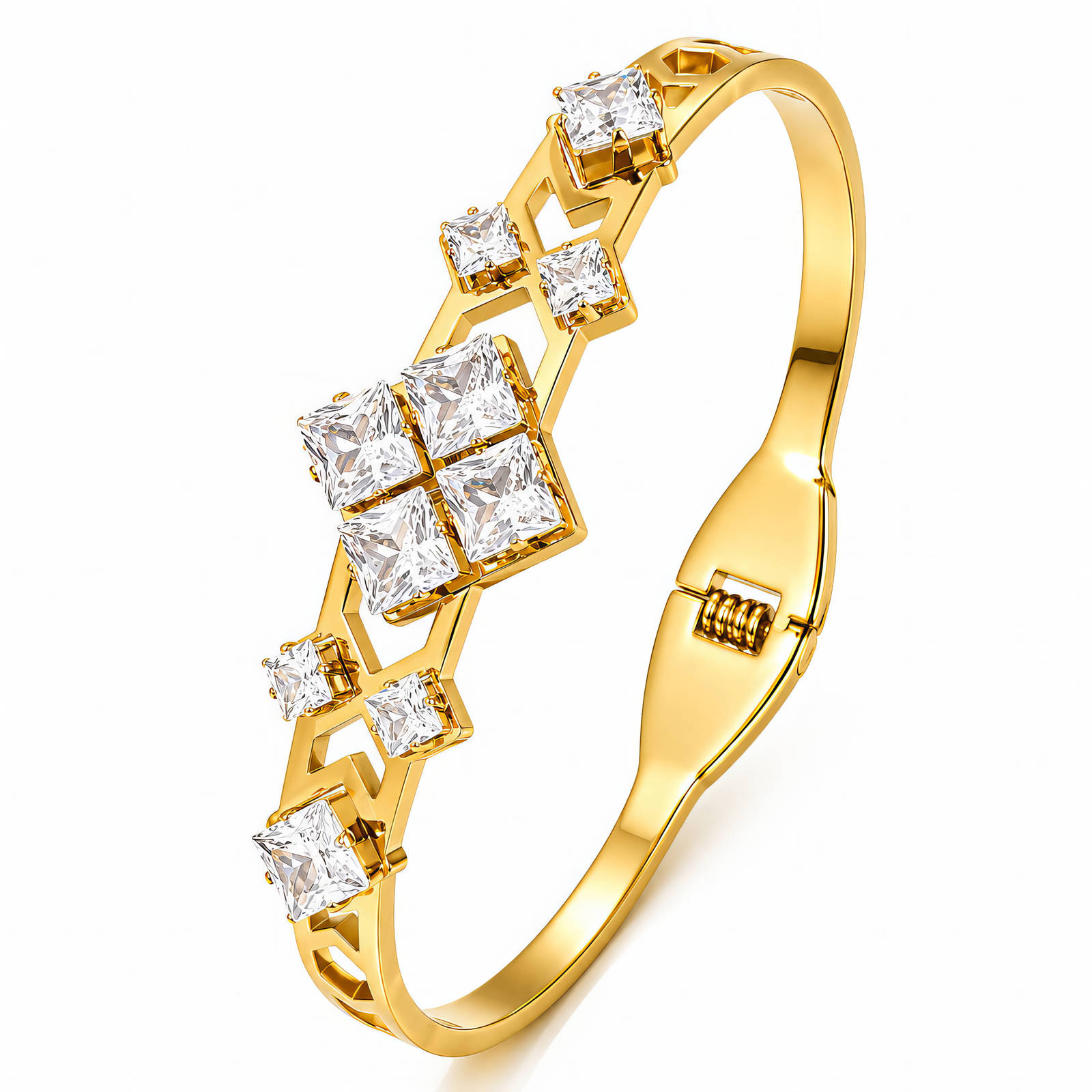 Crystal Cascade Bracelet