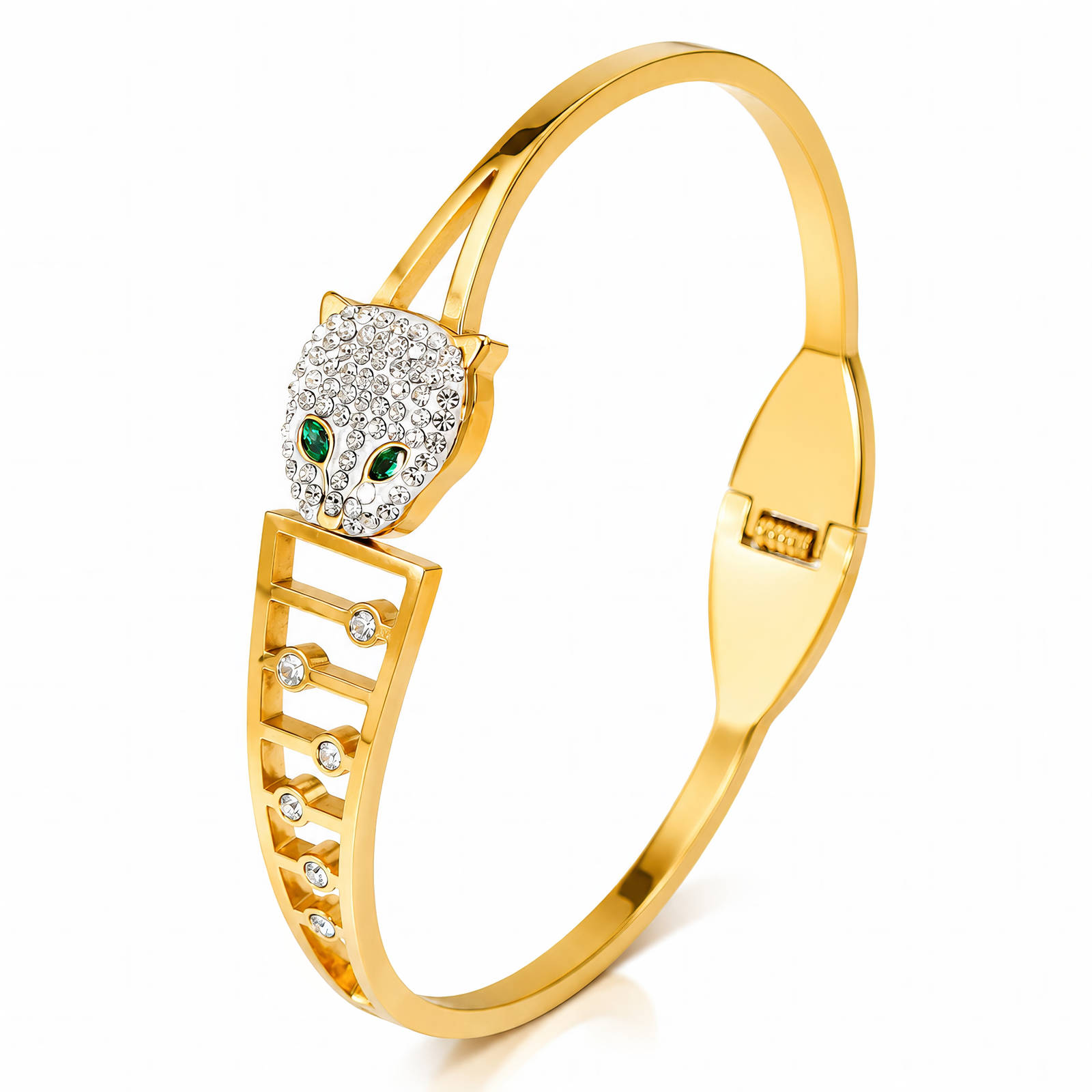 Crystal Panther Bracelet