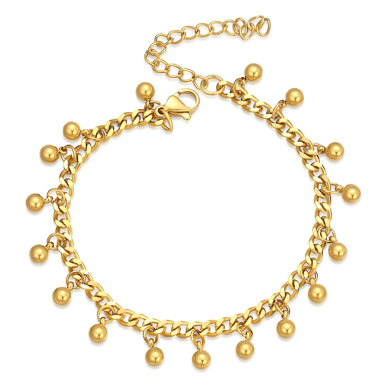 Beaded Charm Bracelet