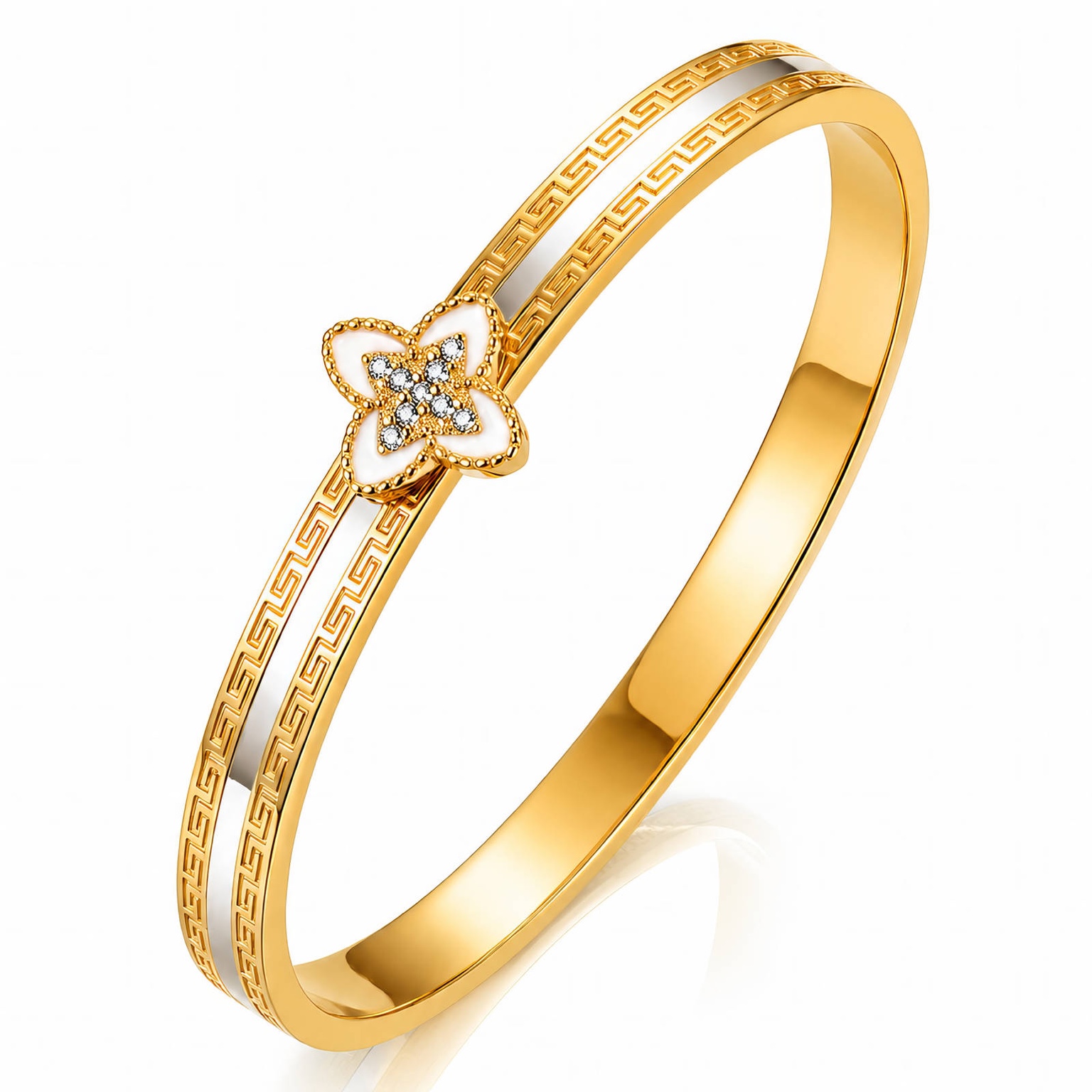 Clover Outline Bracelet